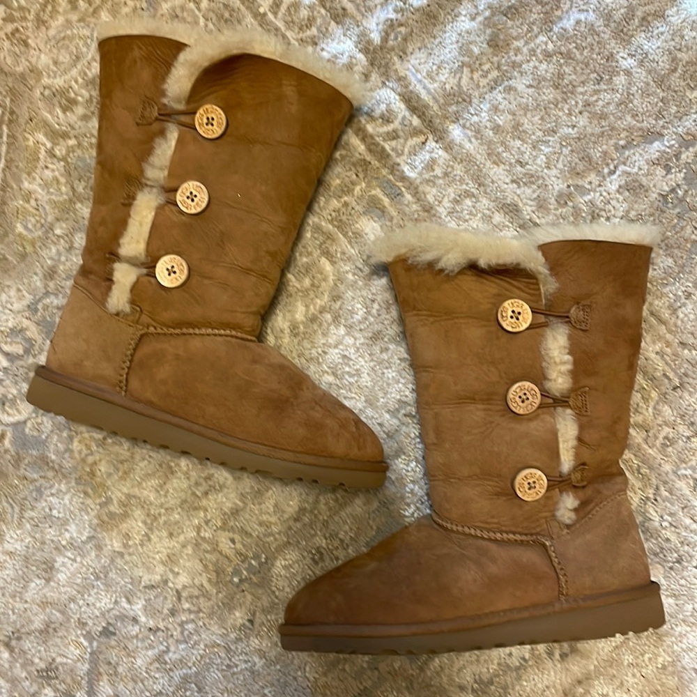 UGG Australia Tripple Bailey Button Boots